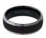 Wolfram Herren-Ring schwarz mit...